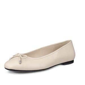 ECCO NWOB Ballet Flats Margot Bone White Beige Size EU 39 US 8-8.5 Super Cute